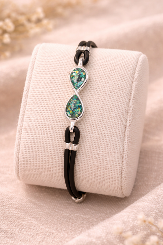 Sterling Silver Infinity Bracelet